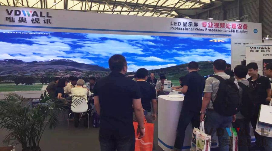 LVP608點(diǎn)亮4K大屏  閃耀上海國際LED展